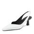 [KUHEE] Sling_back 2124K 6cm_ Sling_back for women with Comfort, Girl's Fashion Shoes, Slingback High Heels, Party Shoes, Handmade, Cowhide _ Made in Korea